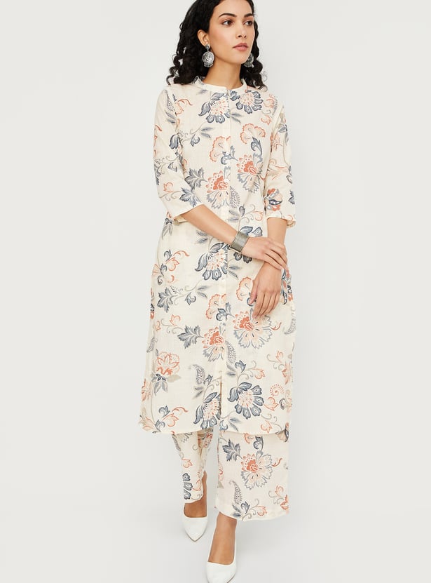 Women Floral Printed Kurta Set