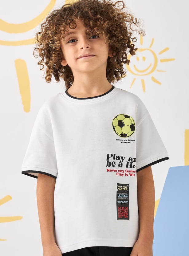 Boys Graphic Printed T-shirt