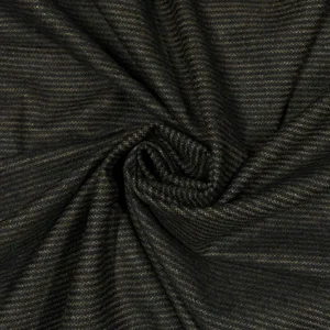 Brown Tweed Stripes Fabric - 55 inch