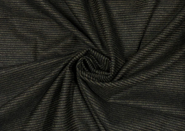 Brown Tweed Stripes Fabric - 55 inch