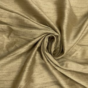 Gold Plain Nysaa Silk Fabric (Per Meter - Rs 112 )